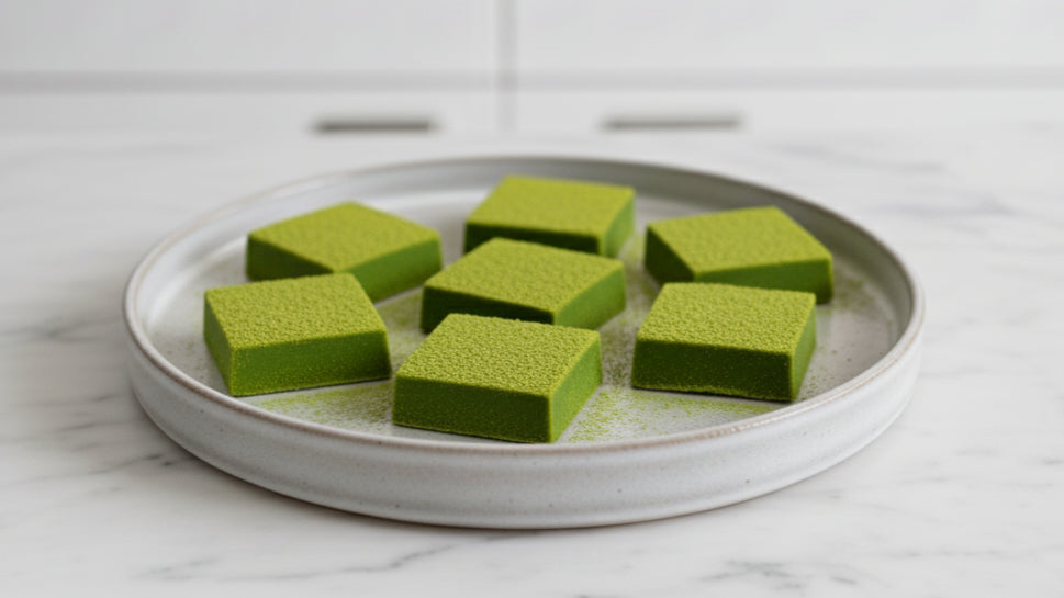 Matcha Chocolate Bites